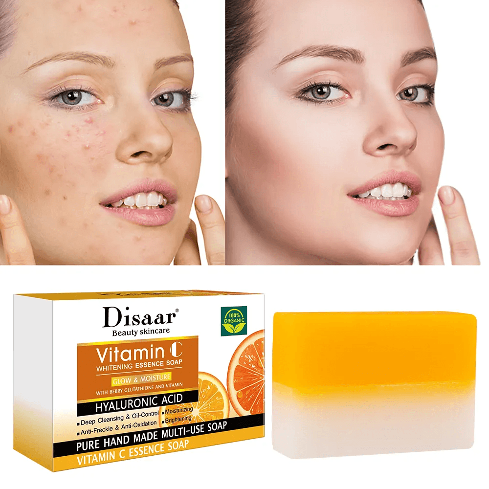 Disaar Vitamin C Hyaluronic Acid Soap - 100g
