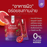 Araya Collagen Mix Plus Strawberry Flavour - 30s × 10g (300g)