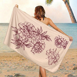Ultra Soft Lightweight Beach Towel (30" × 60")