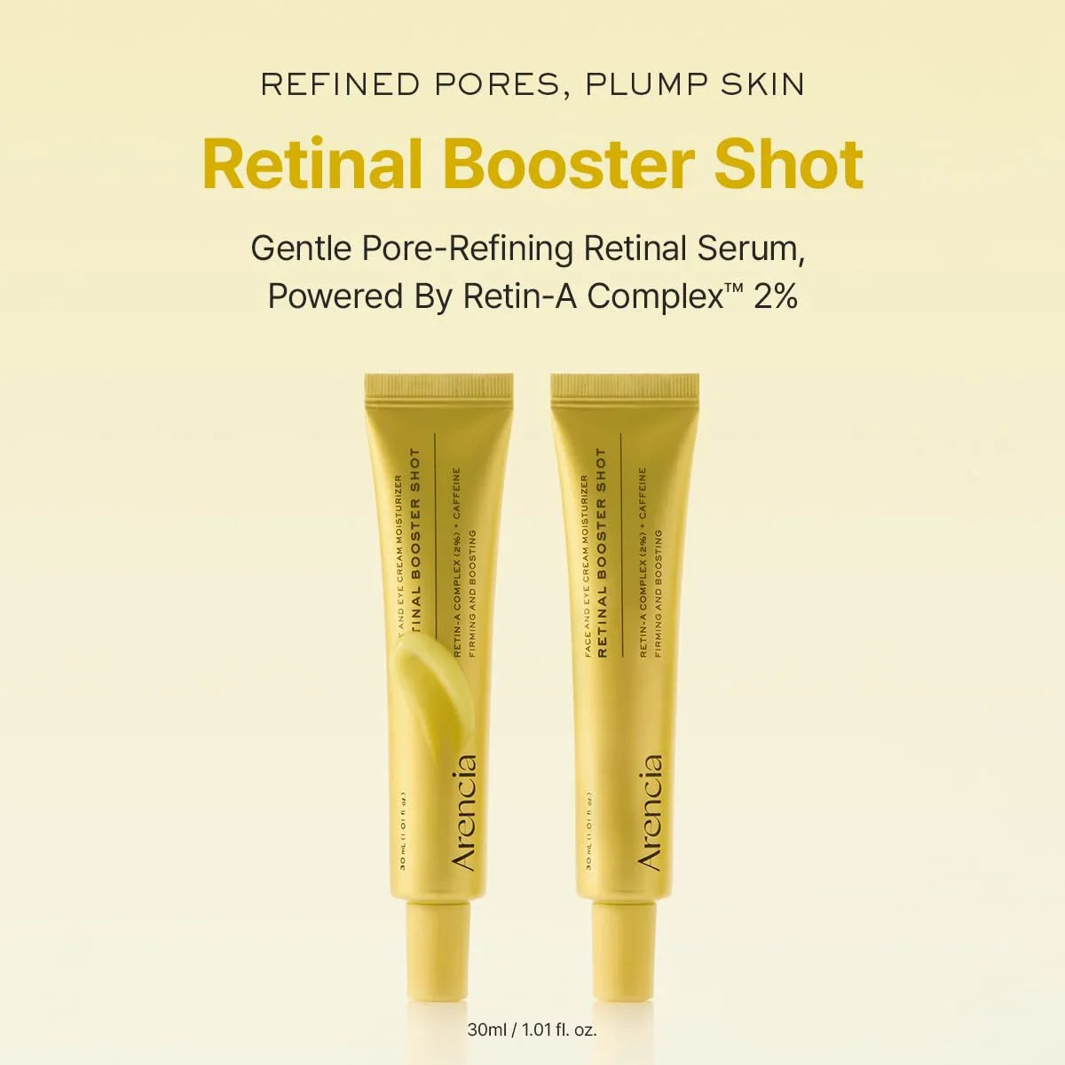 Arencia Face & Eye Retinal Booster Shot Cream - 30ml