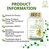 Dr. Pinoca Green Tea Nature Lean Gummies - 60s