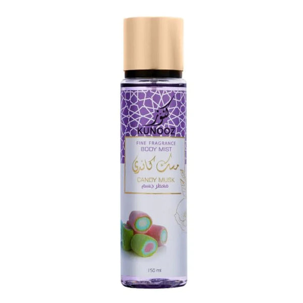 Kunooz Fine Fragrance Candy Musk Body Mist - 150ml