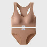 Such Cute Seamless High Waist Gym Fitness Sports Bra Set VS8818