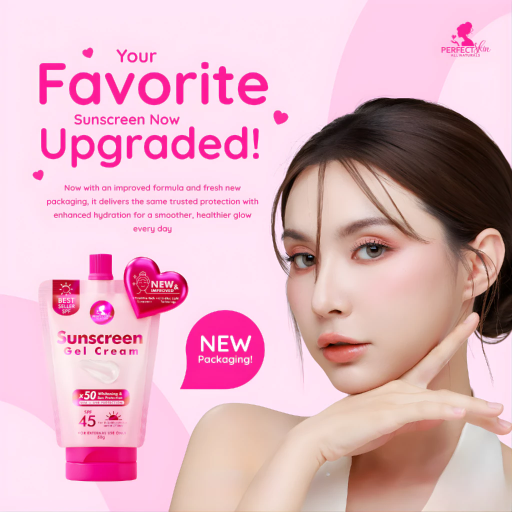 Perfect Skin Sunscreen Gel Cream SPF45 - 50g