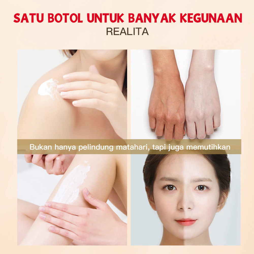 Kiss Beauty Kojic Acid Moisturizing Sunscreen SPF 90+ - 60ml