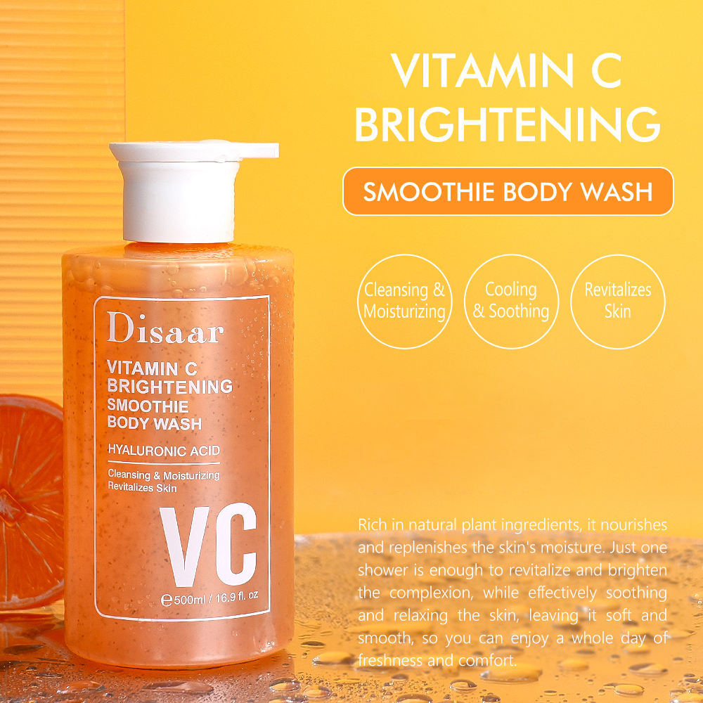 Disaar Vitamin C Brightening Smoothie Body Wash - 500ml