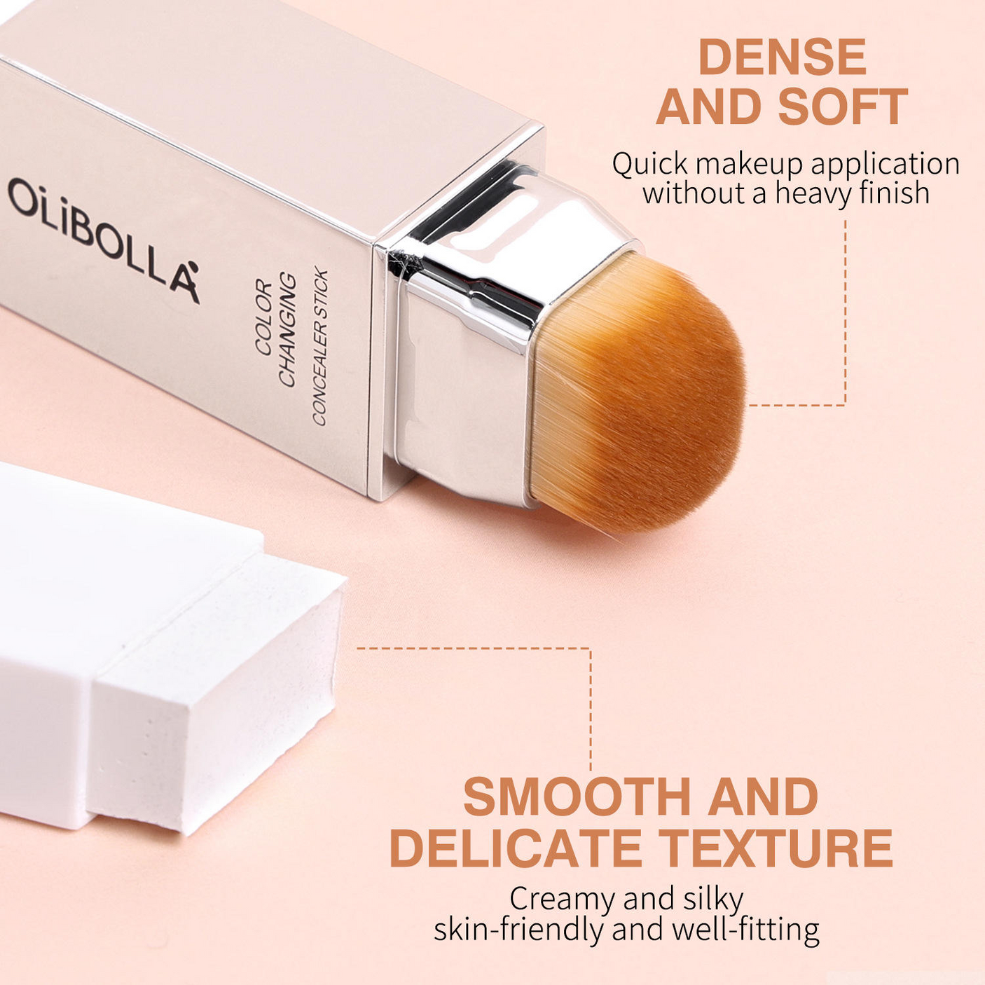 Olibolla Dual-ended Color Changing Concealer Stick - 13g (LA-F332)
