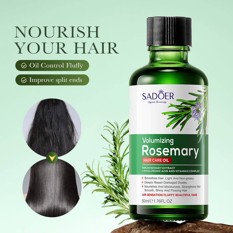 Sadoer Volumizing Rosemary Hair Care 4 Pcs Set