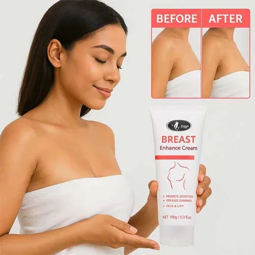 Aichun Beauty Breast Enhance Cream With Massage Roller Ball - 100g
