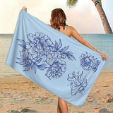 Ultra Soft Lightweight Beach Towel (30" × 60")