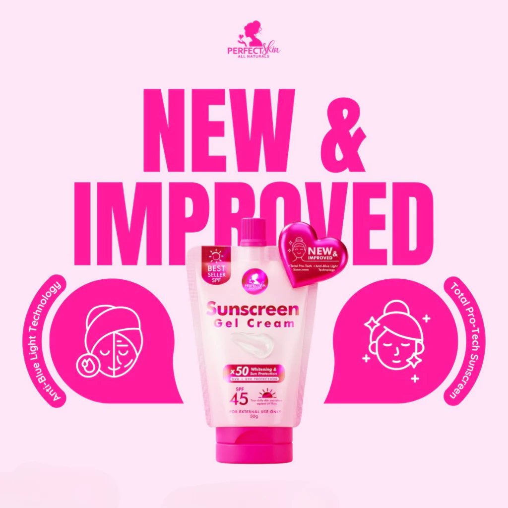 Perfect Skin Sunscreen Gel Cream SPF45 - 50g