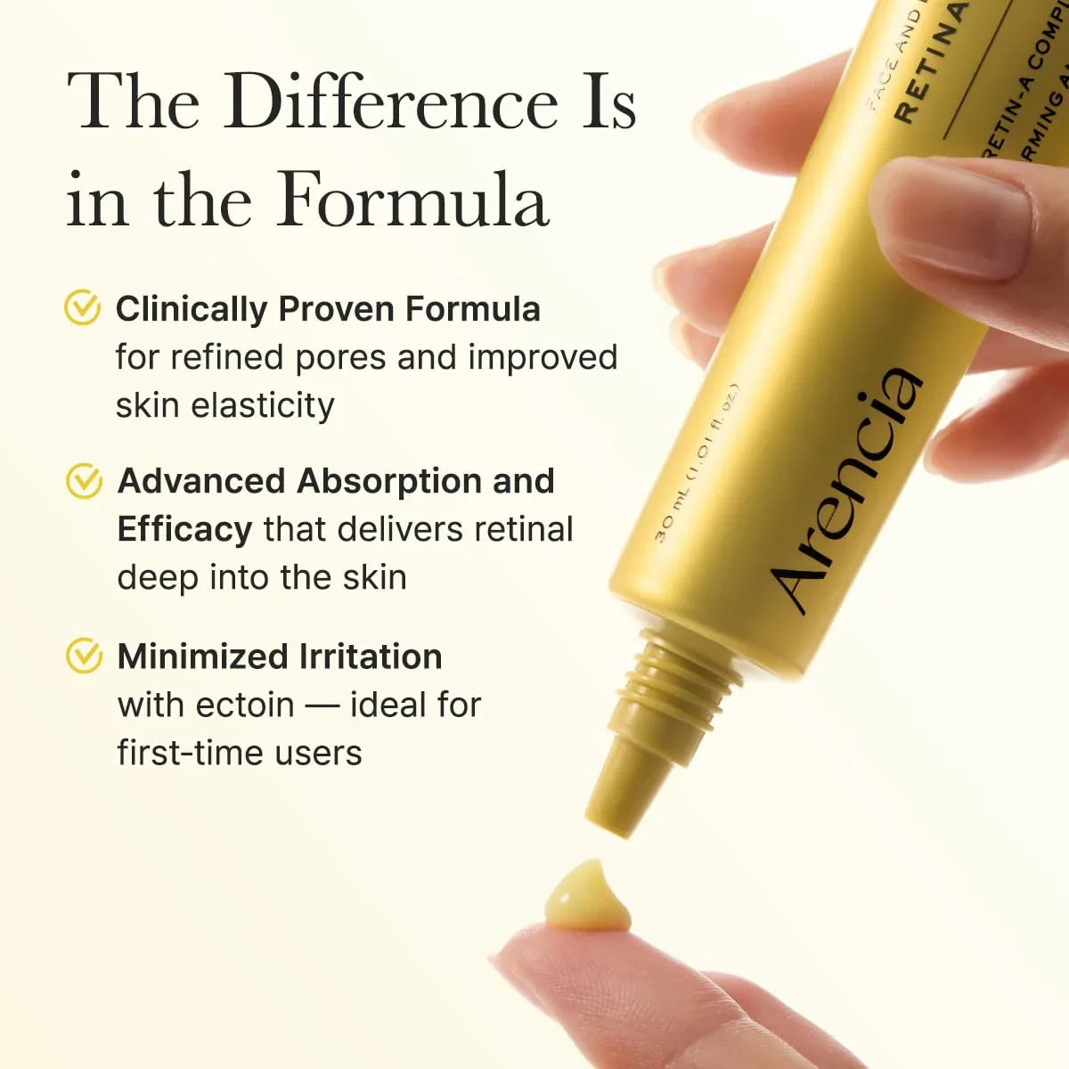 Arencia Face & Eye Retinal Booster Shot Cream - 30ml