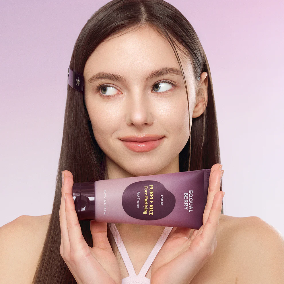 Eqqualberry Purple Rice Pore Purifying Pack Cleanser - 130g