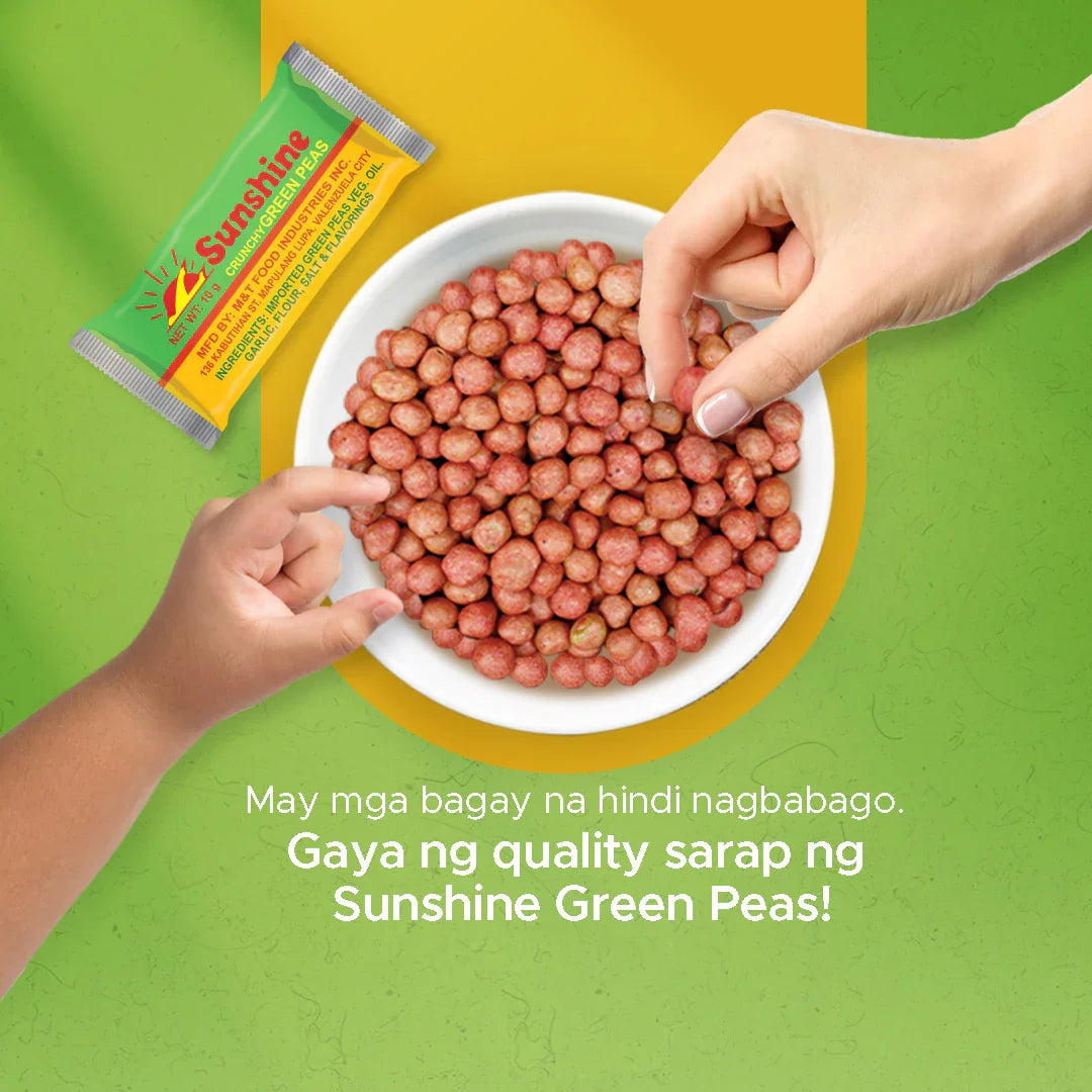Sunshine Crunchy Green Peas - 10g × 20s