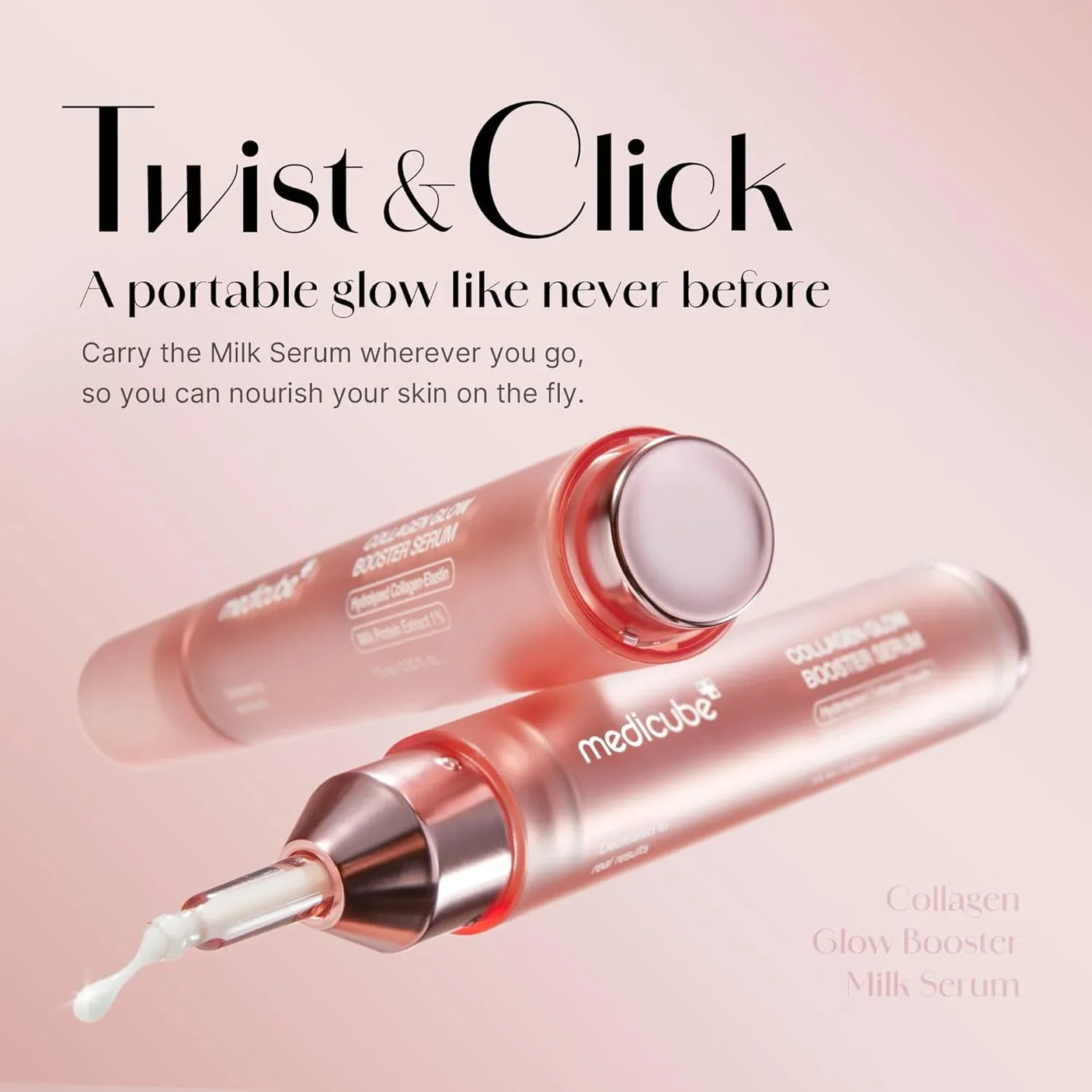 Medicube Collagen Glow Booster Milk Serum - 15ml