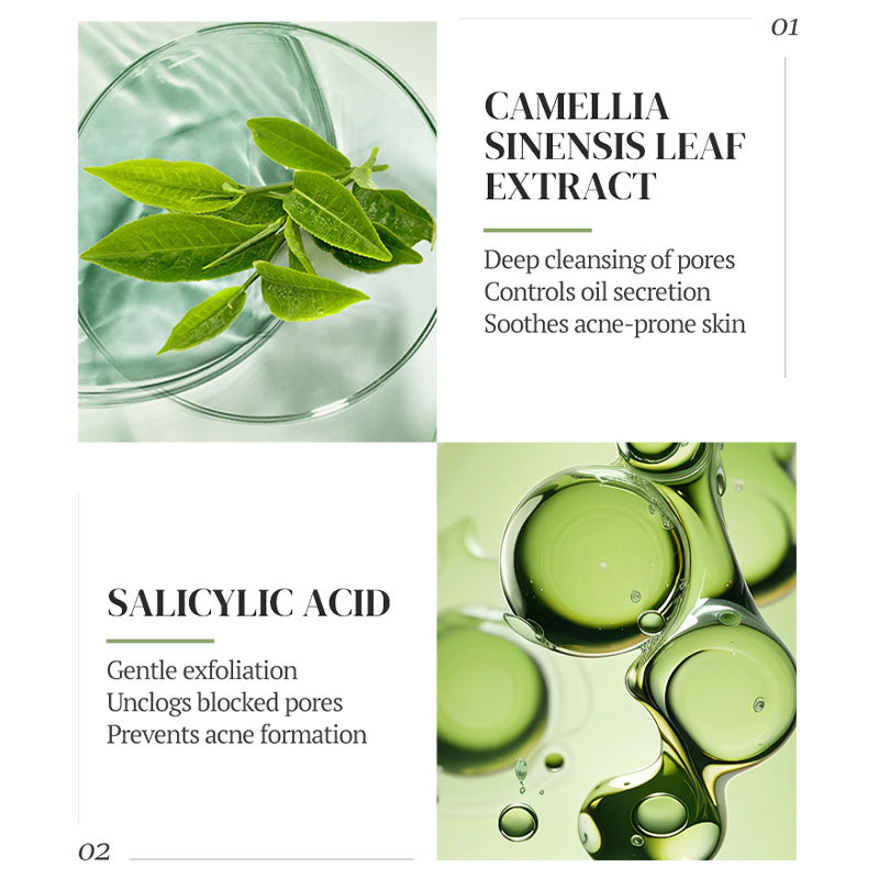 Kormesic Oil Control Green Tea Anti-Acne Facial Cleanser - 100g