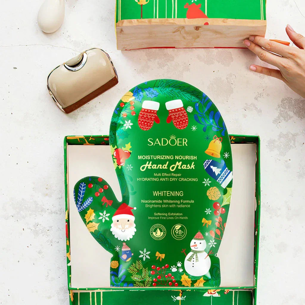 Sadoer Exfoliating & Brightening Hand & Foot Mask - 35g × 2 Pcs