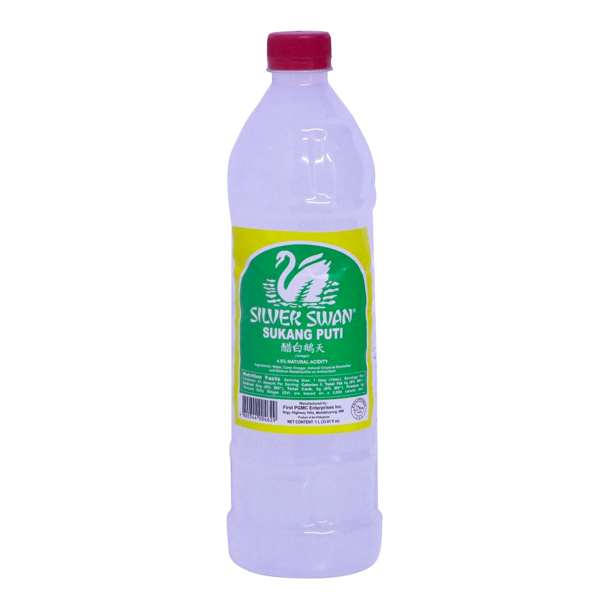Silver Swan Sukang Puti Vinegar 1ltr