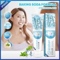 Scoban Teeth Brightening Toothpaste With Baking Soda - 200g