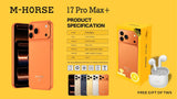 M-HORSE 17 Pro Max+ 12GB Ram + 128GB Rom