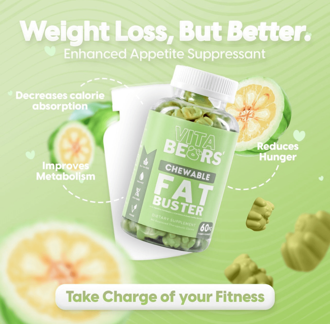 Vita Bears Fat Buster Gummies
