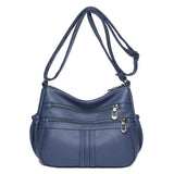 Vintage Lightweight Crossbody Bag - 8601-1