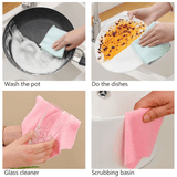 Removable Microfiber Rags Cleaning Cloth - 20Pcs