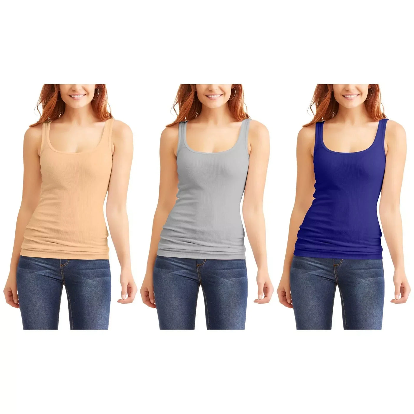Women's Comfy & Stylish Tank Top - 2Pcs (Offer)