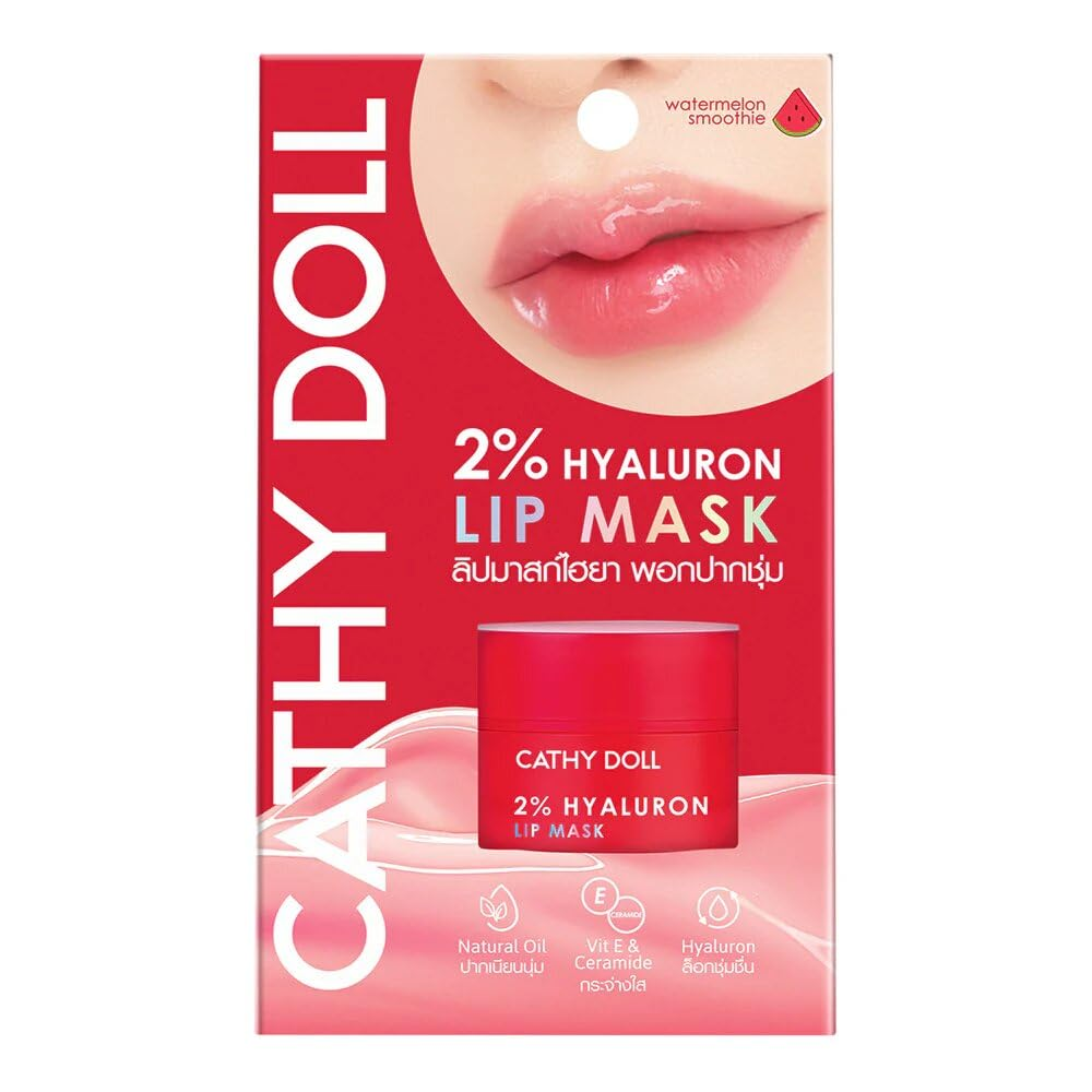 Cathy Doll 2% Hyaluron Lip Mask Watermelon Smoothie - 4.5g