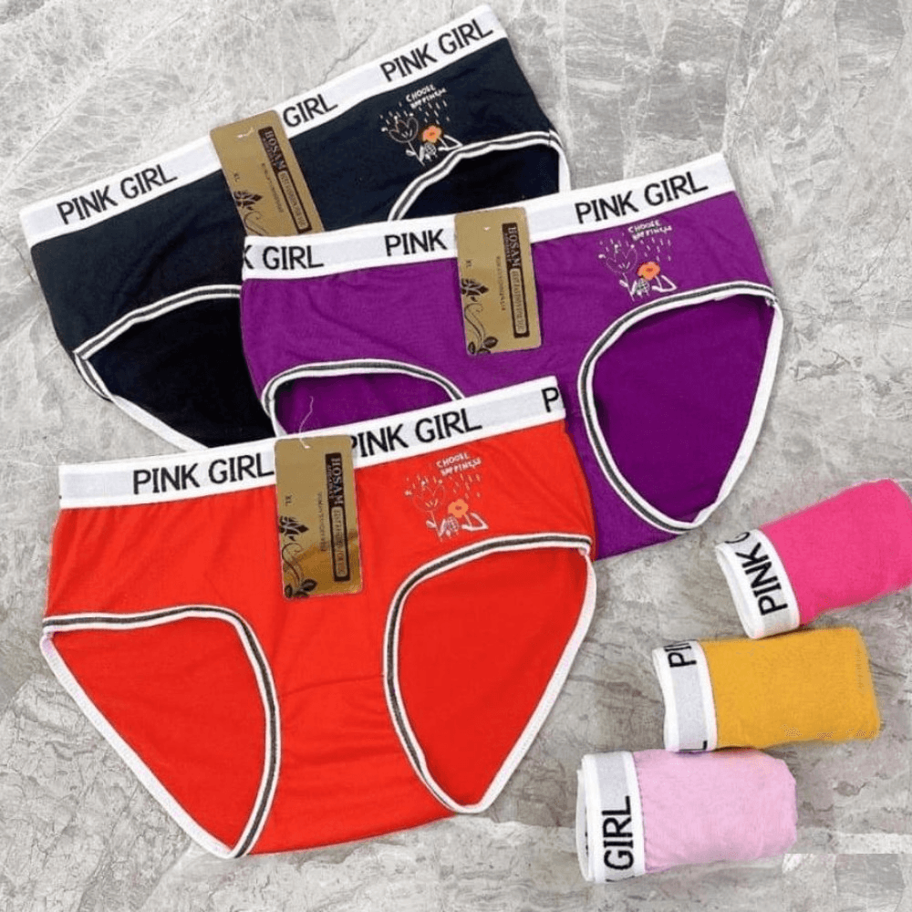 Pink Girl Panty Free Size - Q636