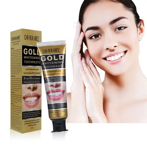 Dr.Rashel Gold Whitening Toothpaste - 120g