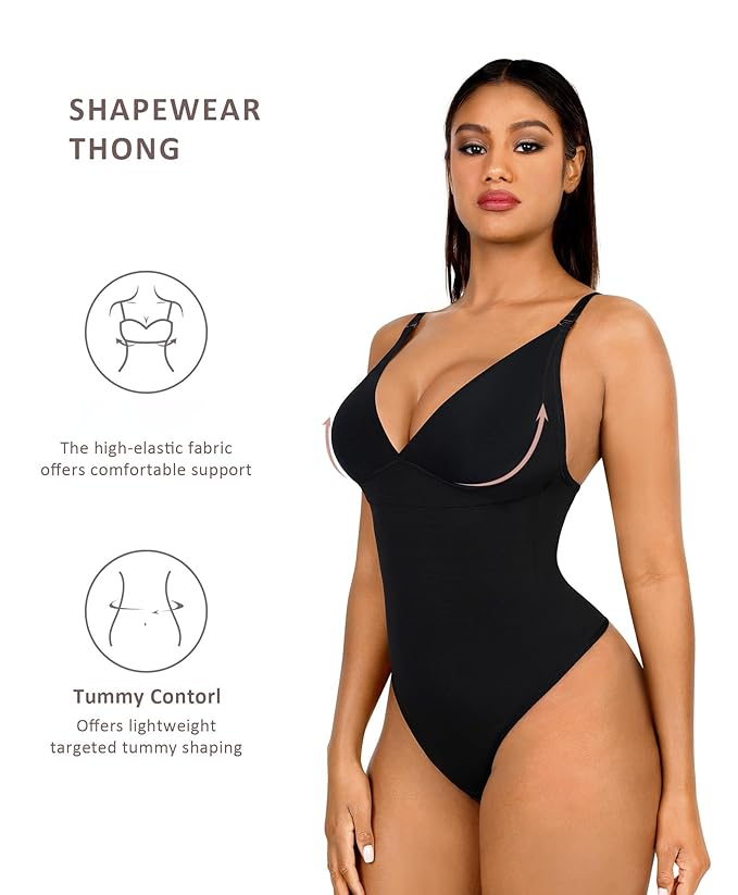 High Waisted Tummy Control Shapewear Seamless Comfort - ABC671