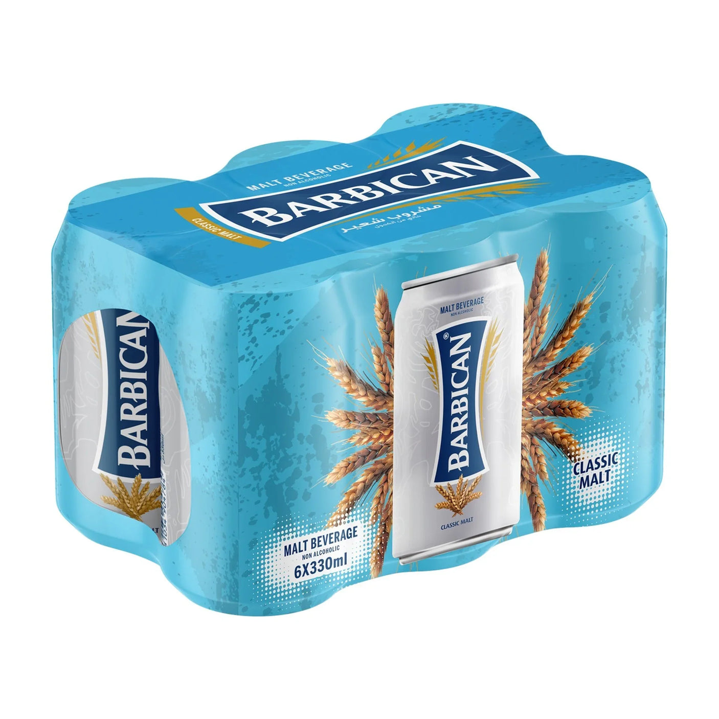 Barbican Classic Malt Flavor Can - 330ml × 6 Pcs