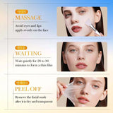 Sadoer Kojic Acid Turmeric Collagen Peel-Off Facial Mask - 75ml