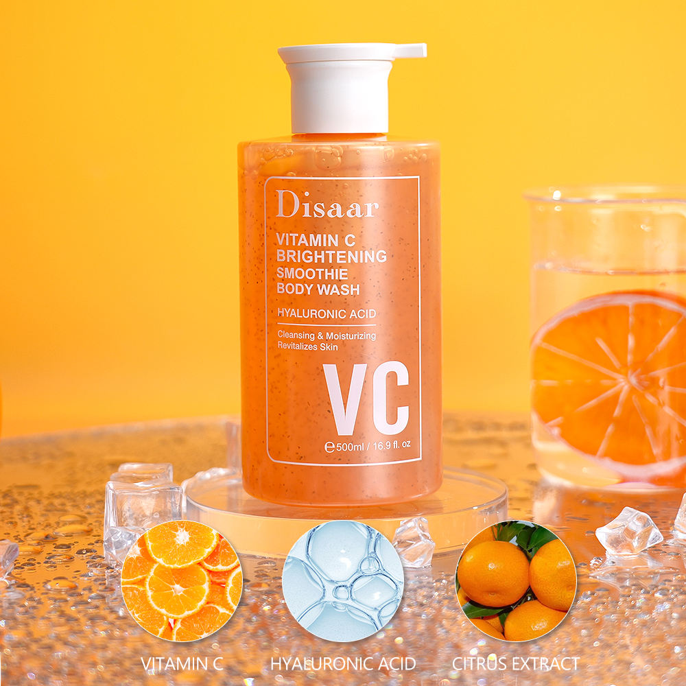 Disaar Vitamin C Brightening Smoothie Body Wash - 500ml