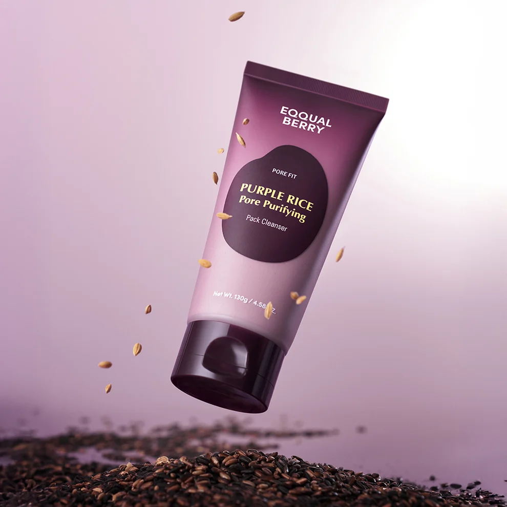 Eqqualberry Purple Rice Pore Purifying Pack Cleanser - 130g