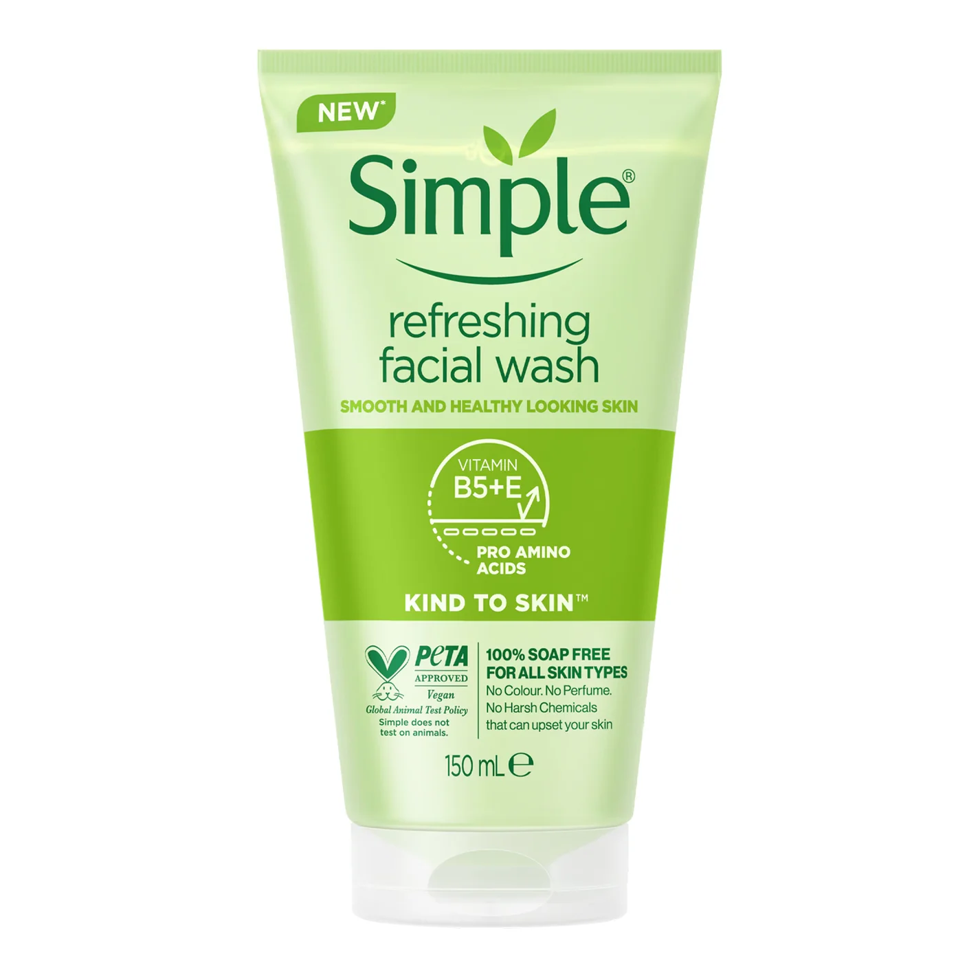 Simple Refreshing Facial Wash + 13% Hyaluronic Acid Serum (Combo Pack)