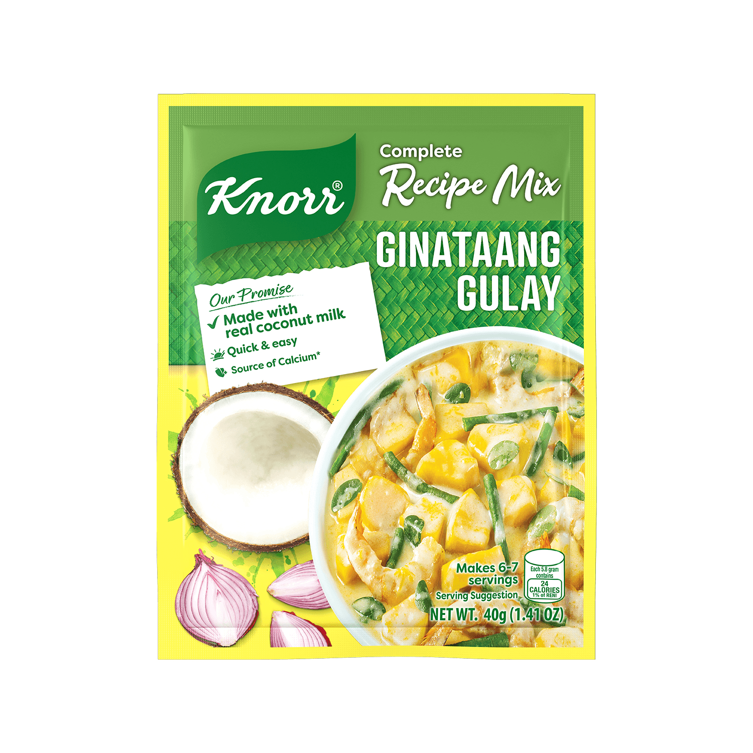 Knorr Complete Recipe Mix Ginataang Gulay - 40g