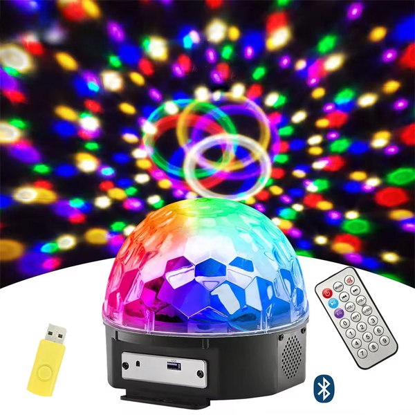 إضاءة حفلات الديسكو السحرية MP3 LED