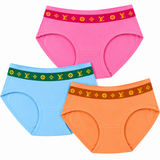 Andieya Women’s Multicolor Panty 3 Pcs Set