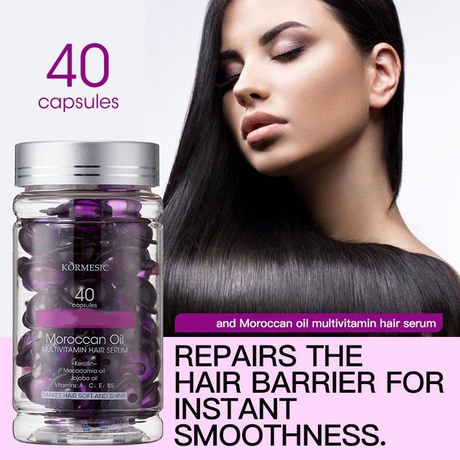 Kormesic Botox Moroccan Oil Multivitamin Hair Serum - 40 Caps