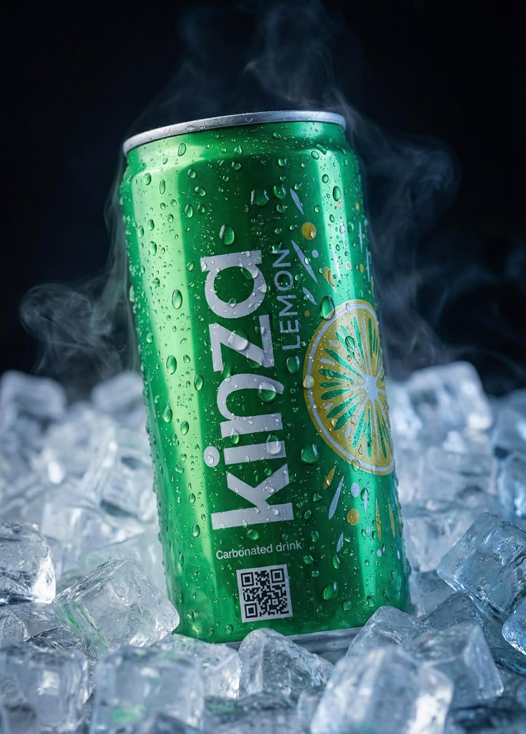 Kinza Lemon Carbonated Drink - 250ml