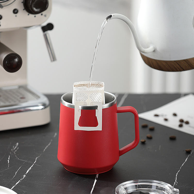Stainless Steel Coffee Mug With Lid