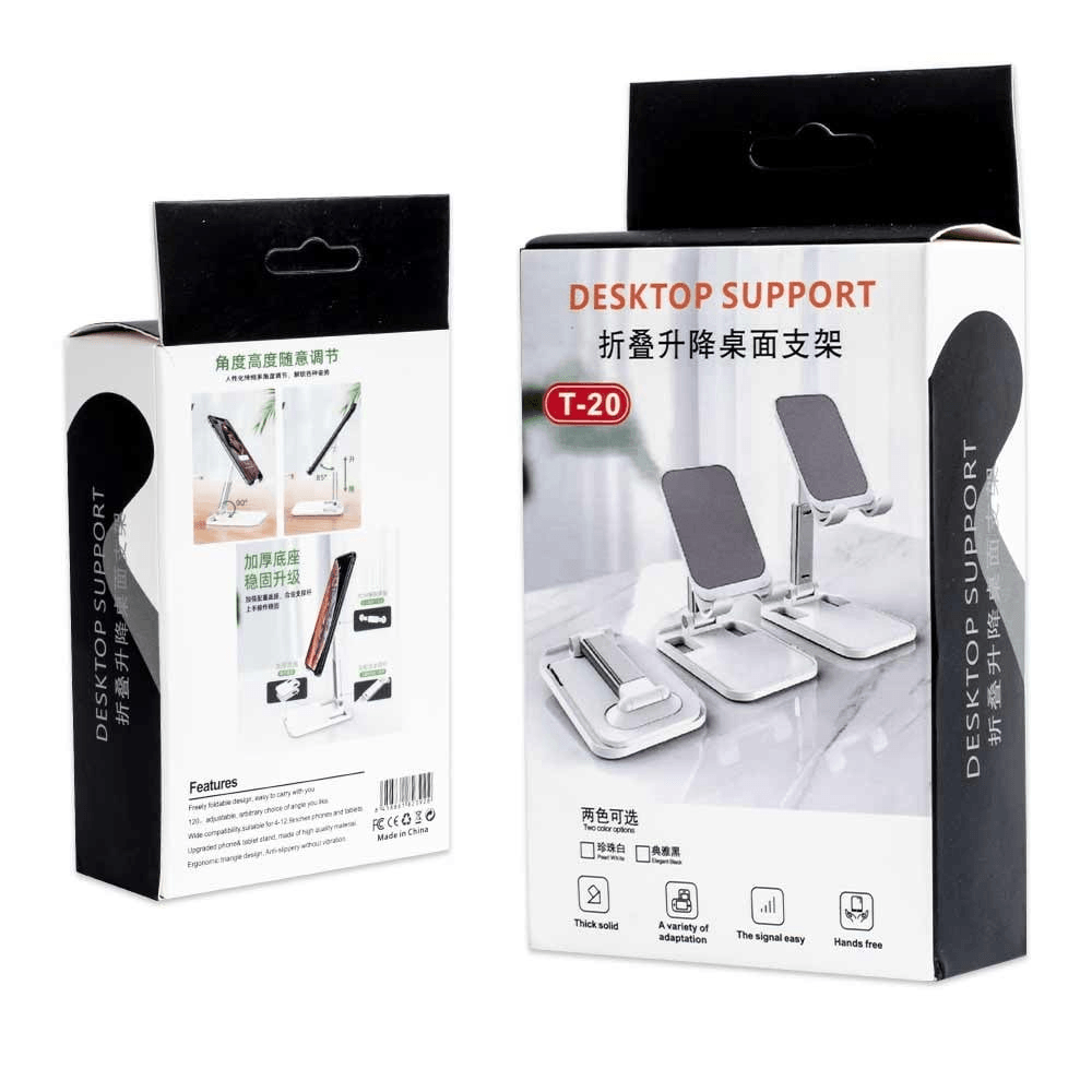 Lifting & Folding Desktop Bracket Holder T-20