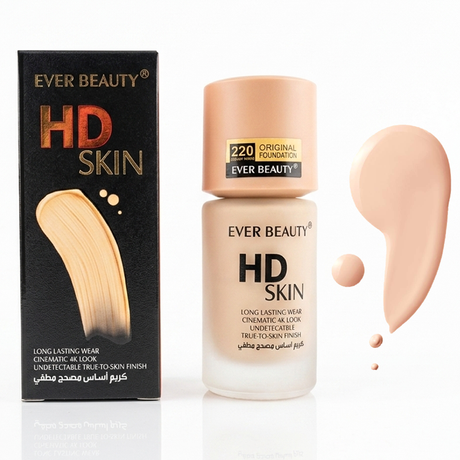 Ever Beauty HD Skin Cinematic Look Foundation - 40ml