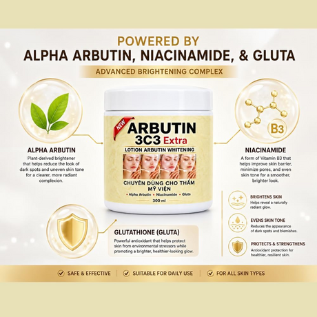 Arbutin 3C3 Extra Brightening Lotion - 300ml