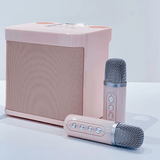 مكبر صوت كاريوكي لاسلكي مزود بميكروفونين KD-203