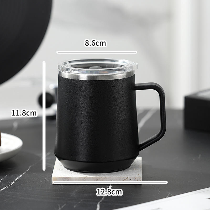 Stainless Steel Coffee Mug With Lid