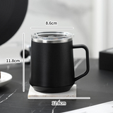 Stainless Steel Coffee Mug With Lid