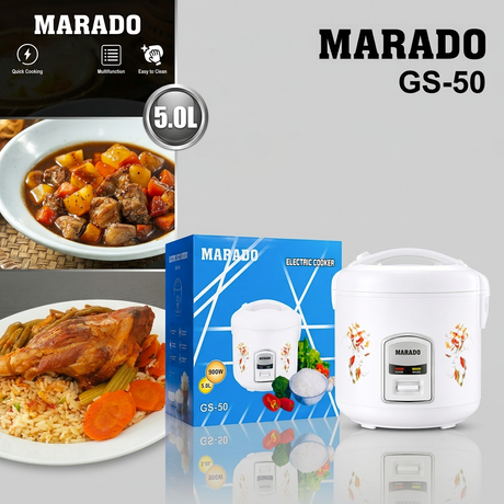 Marado 900W Electric Rice Cooker 5L GS-50